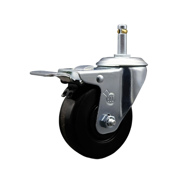 Swivel Grip Ring Stem Caster