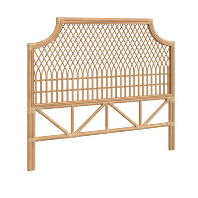 Ardyn Wicker Open-Frame Headboard