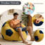 Poufs portatifs de soccer, mousse de flanelle douce, salon moderne pour la maison-1225083546