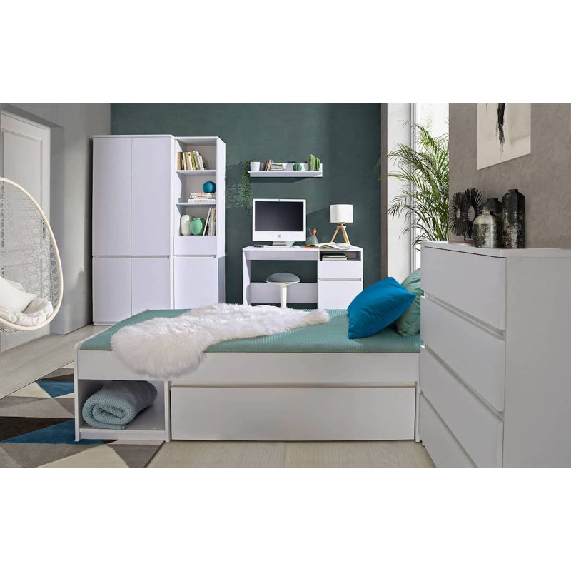 Ottuso 2 Door Manufactured Wood Wardrobe
