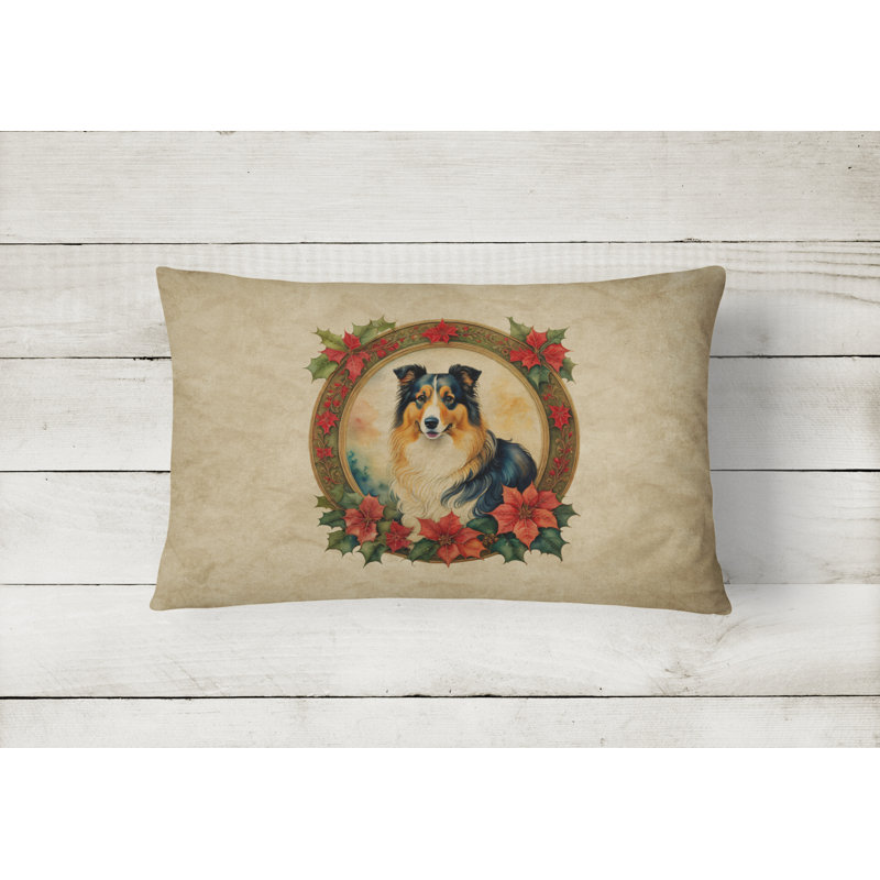 Coussin Christmas, 12 po x 16 po, Rectangulaire