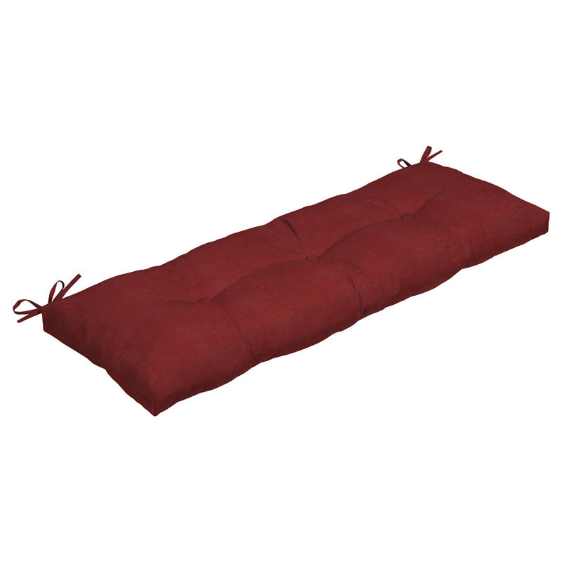 ARDEN Oceantex Outdoor Bench Cushion 48 X 18, Nautical Red
