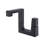 Modern 7" Solid Brass Single Hole Bathroom Sink Faucet with 90° Rotatable Spout-94327242