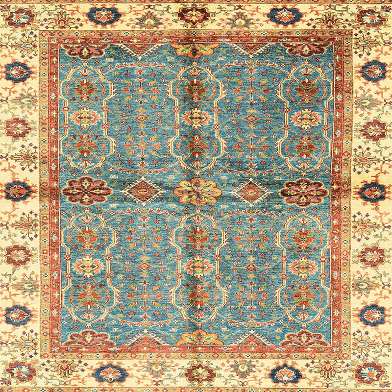 Tapis abstrait moderne 3206, Rectangle 4 pi x 6 pi