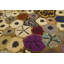 Tapis de couloir crocheté brun