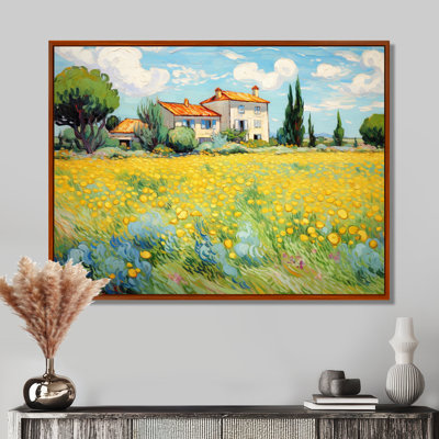 Vangogh la maison jaune à Arles I - décoration murale Vangogh par Vincent Van Gogh, peinture