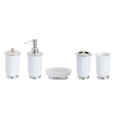 Stites Bathroom Accessory Set