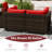 7 Pieces Outdoor Furniture Set with Fire Pit Table and Propane Tank Cover Black-904043345