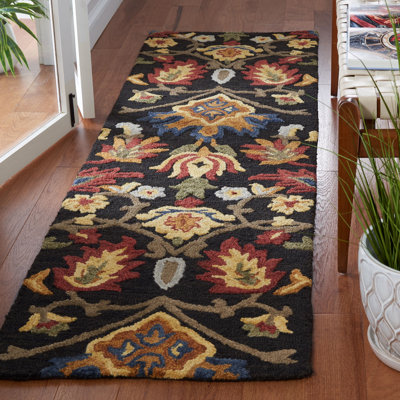 Haimes Hand Tufted Wool Floral Rug