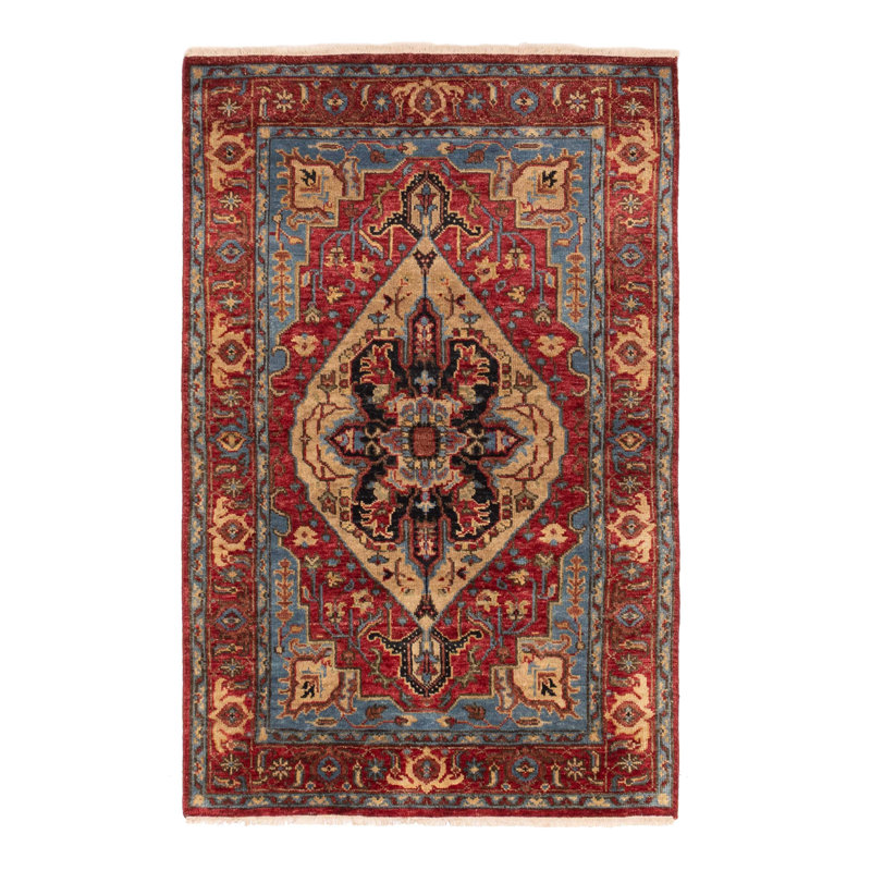 Tapis rouge Serapi Heritage 3 pi 0 po x 5 pi 0 po