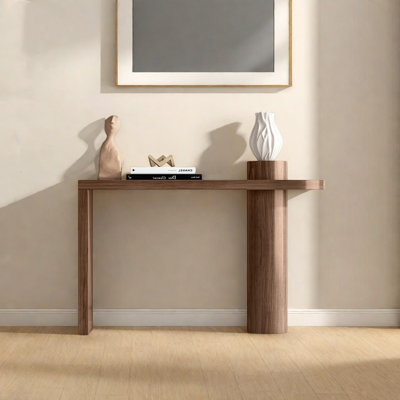 Console en bois massif Minimalist Art