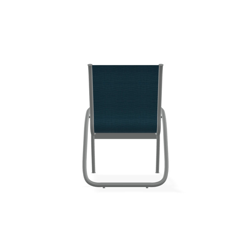 Fauteuil de patio Gardenella, Graphite texturé, Sunbrella® bleu sarcelle