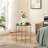Small Round Side Table with Removable Tray, Folding Accent Table for Bedroom, Balcony, and Garden-34158746