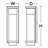 Vasari - 12'' LED Outdoor Sconce- 120V - 12W - Black