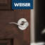 Levier de porte d’intimité avec rosette rond Toluca-33001342