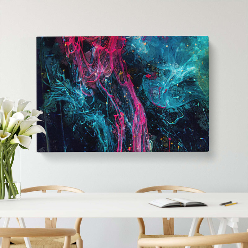 Flowing Through in Abstract - Wrapped Canvas, 35cm H x 50cm W x 3cm D