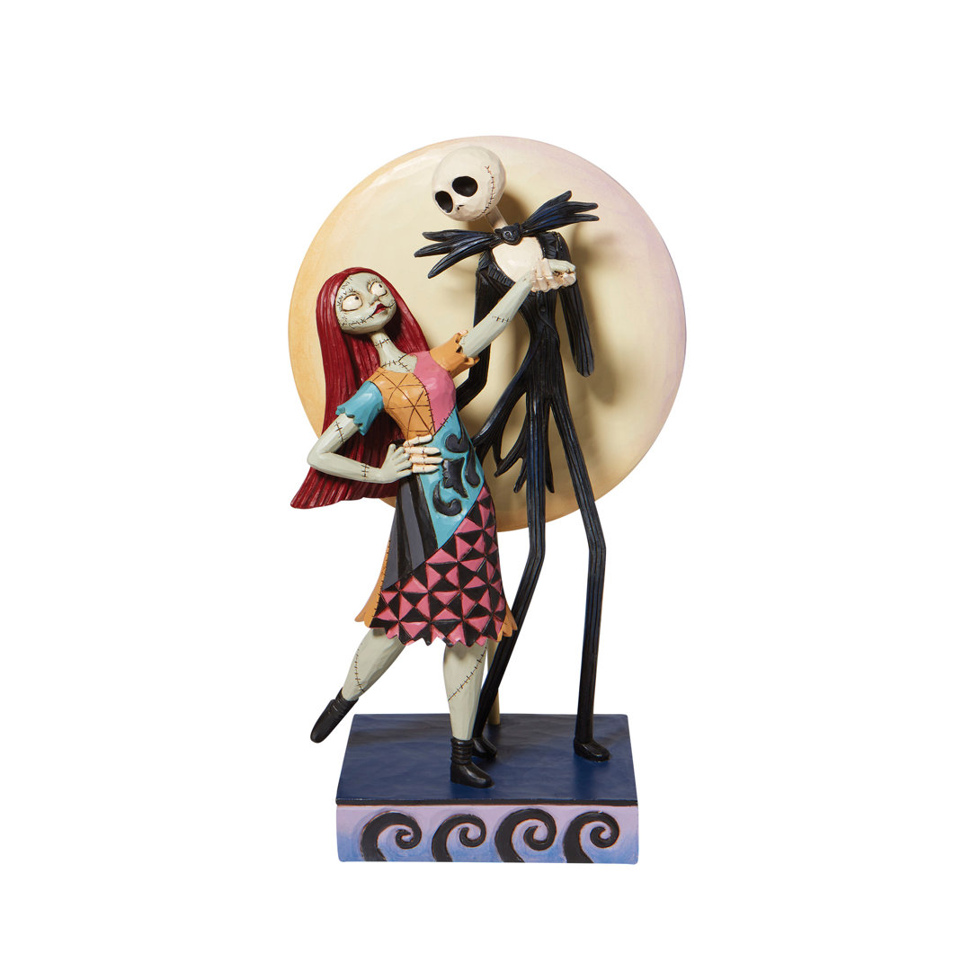 Disney Traditions Jim Shore Jack and Sally Romance Figurine 9" H Jim Shore