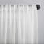Panneau de rideau transparent avec passe-tringle brodé - Basics by Wayfair ™-1823112529-1823112494