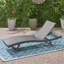Chaise de patio en osier PE