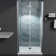 High-Quality 36 To 37-3/8 In. W X 72 In. H Bi-Fold Semi-Frameless Shower Doors In Chrome With Clear Glass