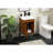 Eugene 18'' Single Bathroom Vanity with Engineered Marble Top-328485464