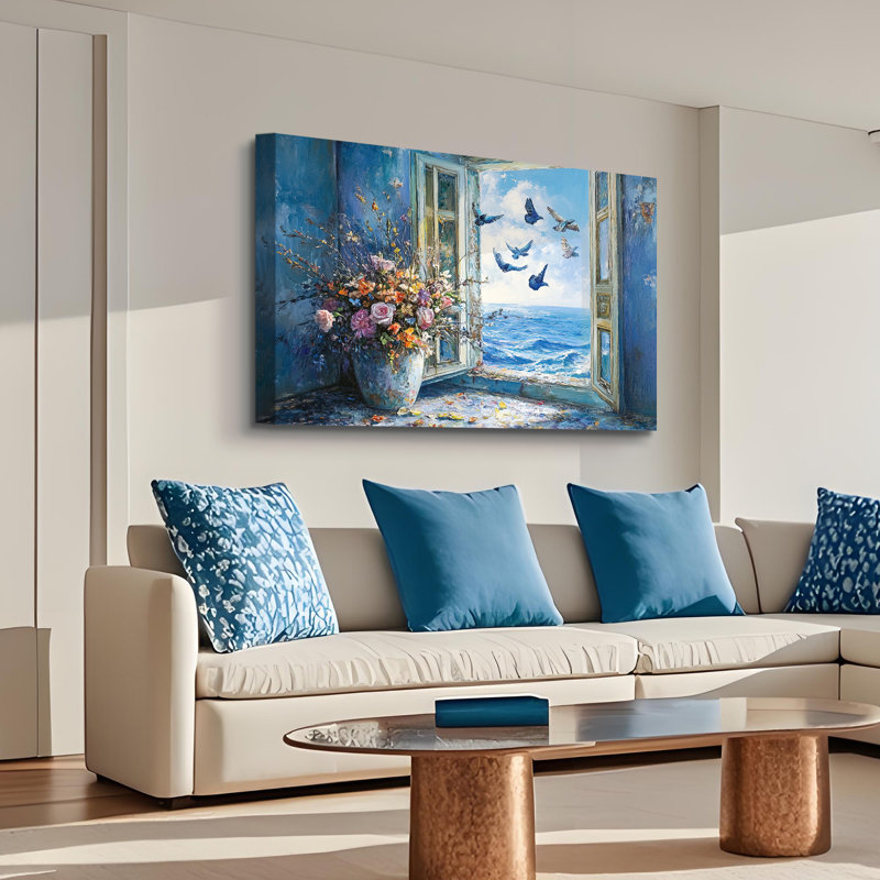 Impressions sur toile roses pour salle de bain, H 18 po x l 24 po