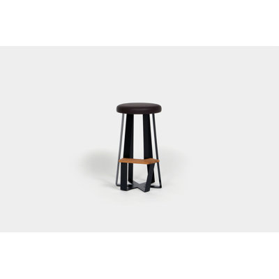 Stool with Metal Frame