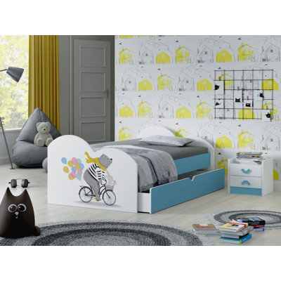 Bendik European Toddler (80 X 160cm) Cabin Bed Themed Beds with Storage Included