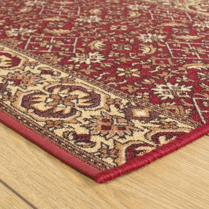 Bainbridge Looped Red Indoor Rug, Runner 330cm x 66cm