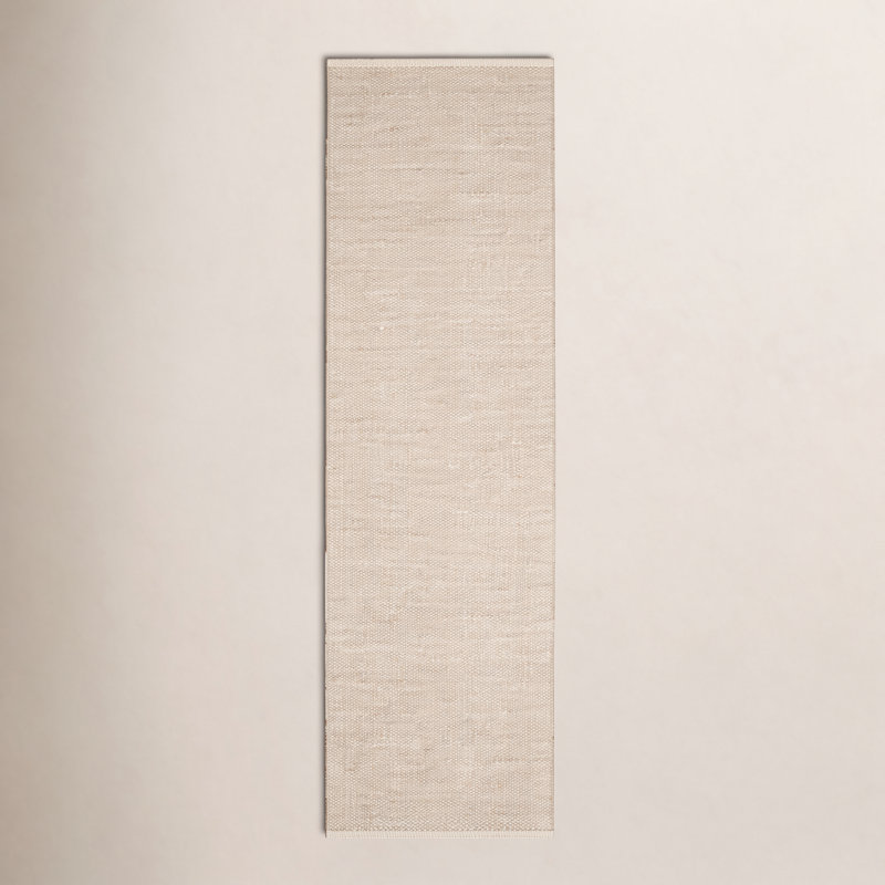 Pebble Natural Handwoven Performance Rug, Runner 2'6" x 8'