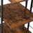 Multi-tier Salon Cart with Universal Wheels and Iron Rail