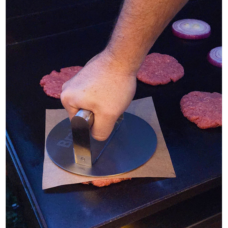 Burger Press w/ Folding Handle 50sq