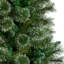 Arbre de Noël élancé vert avec lumières DEL fixes / constantes-1472648269