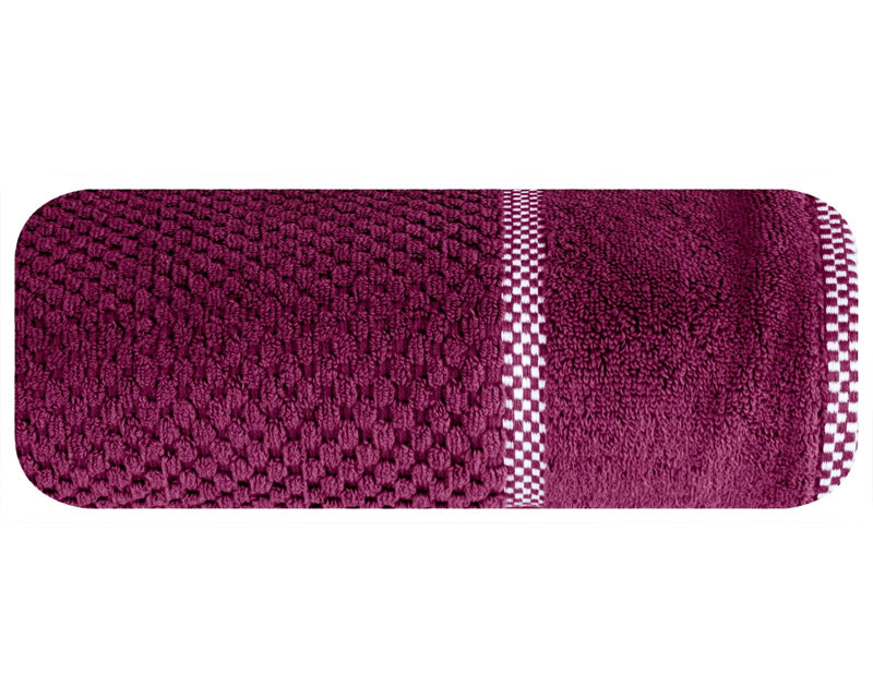 Hollynd Midweight Jacquard Hand Towel, Amaranth