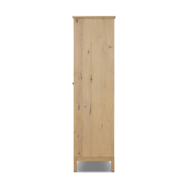 Alessio Cabinet-Aged Natural Oak, Aged Natural Oak