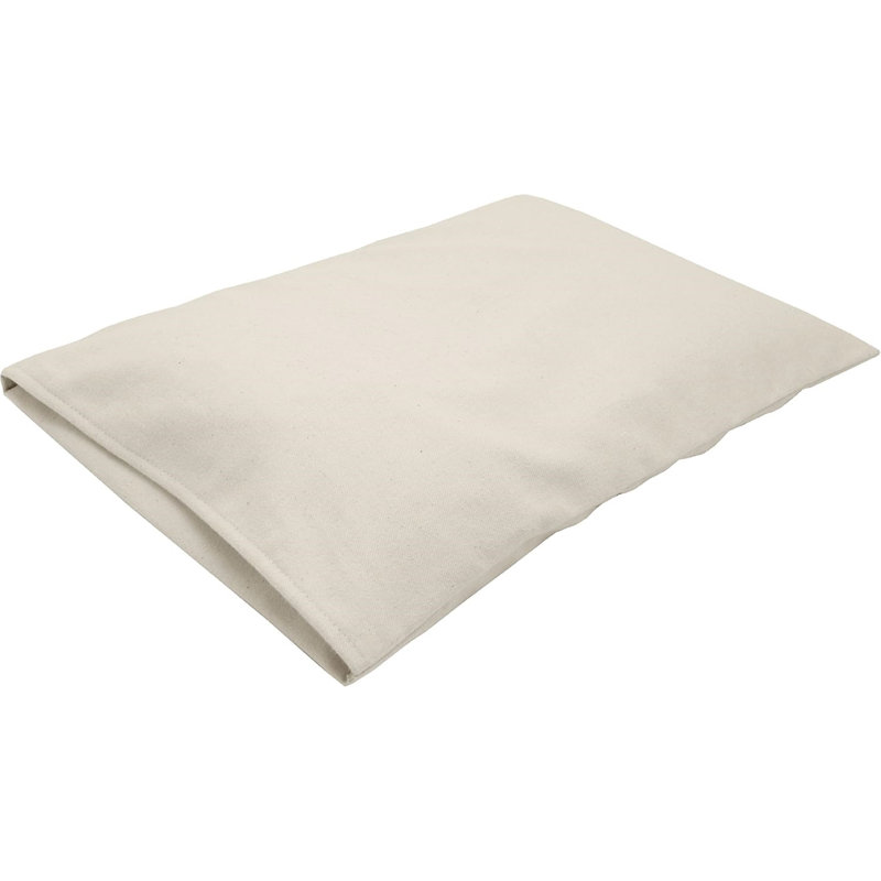 Soft Cotton Pillowcases with Enclosed Sleeve Design Breathable Pillow Case for Easy Removal, Standard, Natural