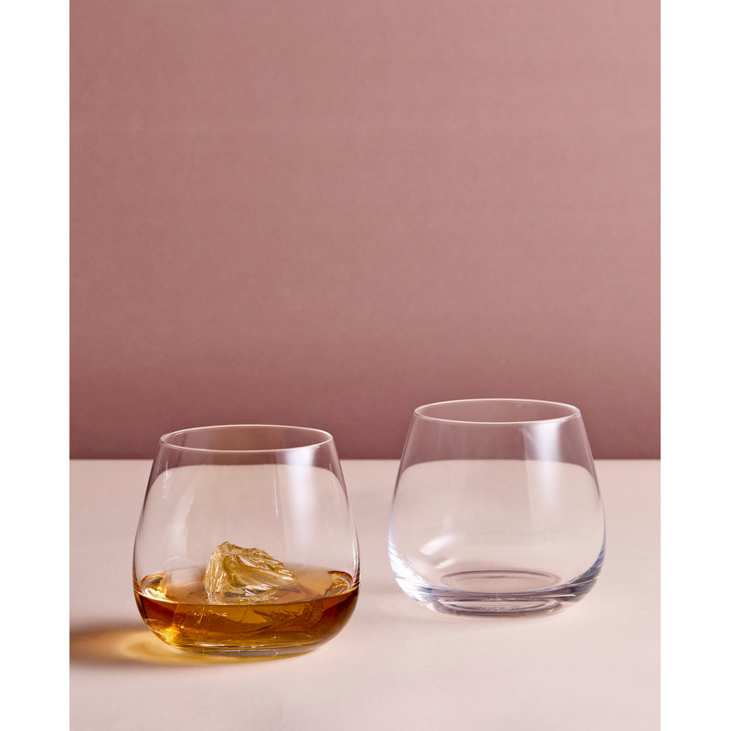 Juno - Double Old Fashioned Tumblers - Clear