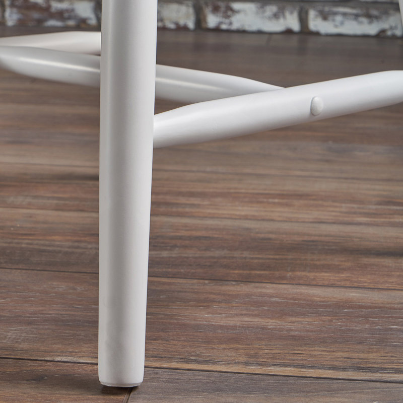Chaise 36 po., Brun / Blanc