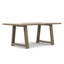 Table de salle à manger de style campagnard moderne en bois de manguier massif l 72 po Whitley-1398599123