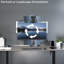 Support de bureau pour moniteur unique