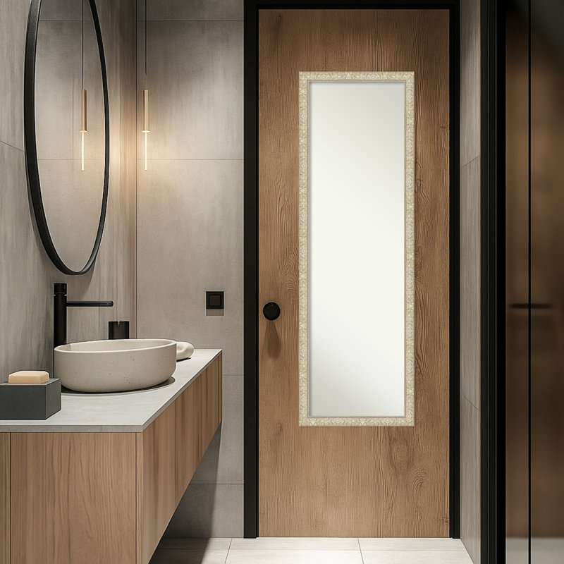 Miroir mural, miroir mural Lila, Argent argent