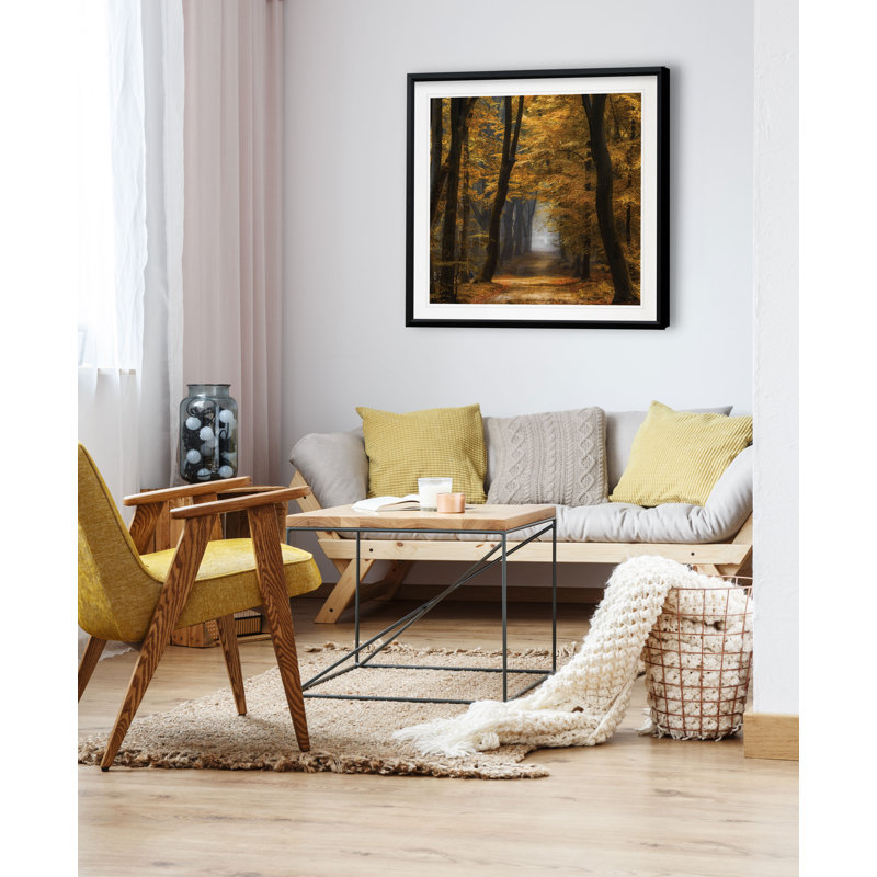 Speuldimensions - reproduction de photo, H 30,5 po x l 30,5 po x P 1,5 po, Cadre plastique noir