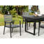 Kwmaine 6 - Person Patio Dining Set with Extendable Rectangular Table , Cushions Included
