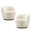 Fauteuil demi-tonneau pivotant Nen Boucle-2062154090