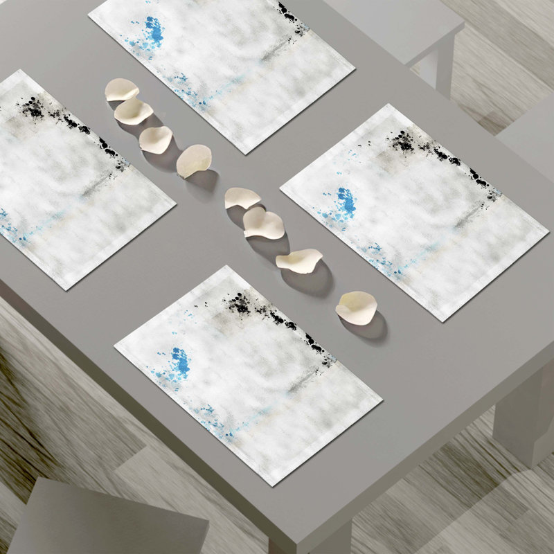 Napperon abstrait en polyester