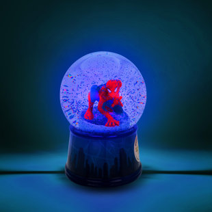 Silver Buffalo Disney Lilo & Stitch cute But Weird Light-up Snow Globe