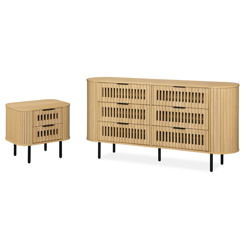 Ensemble de chambre à coucher 2 pièces