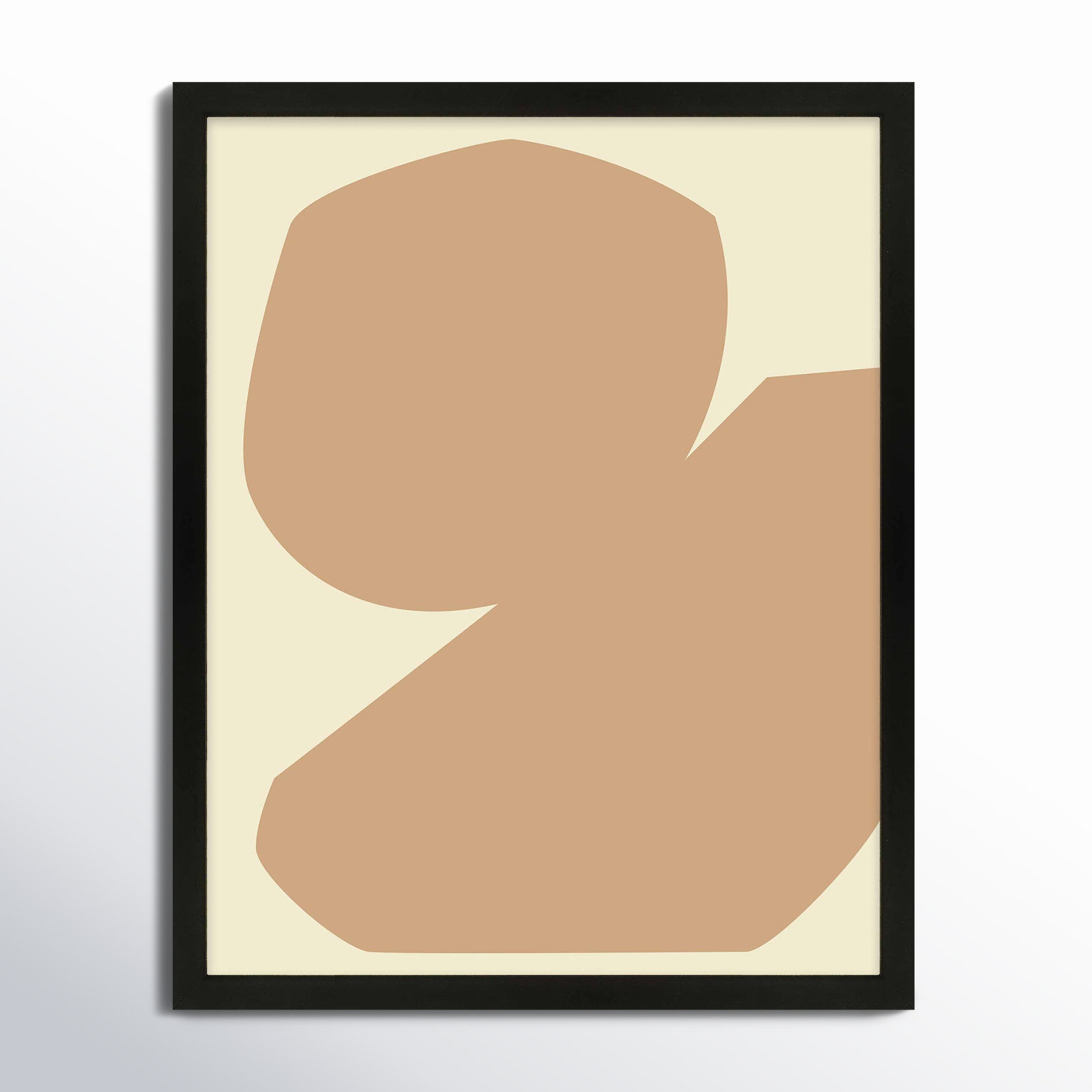 Oline "Component 3" Print by Michael Kempen, Black, 20" H x 16" W x 1.25" D