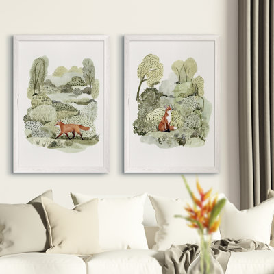 Fox Glen I by Vincent Van Gogh Framed Painting Print