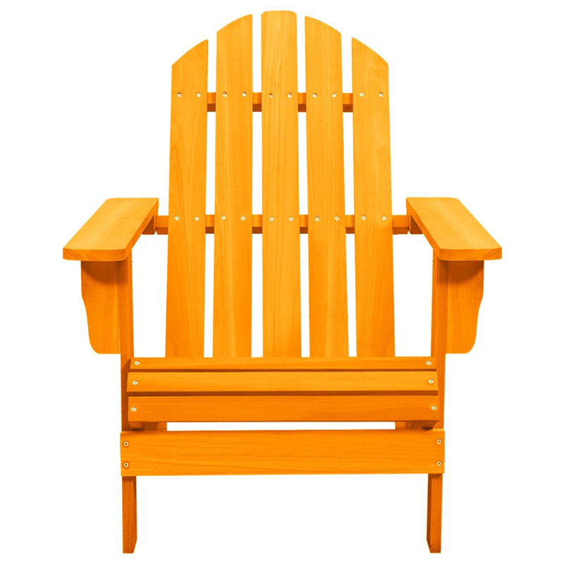 Tackett Outdoor Single Sun Lounger, Orange